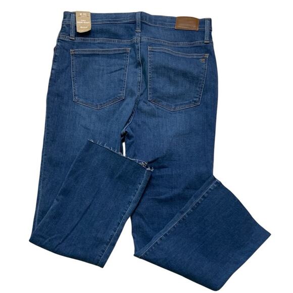 Madewell Jeans Womens 31 Cali Demi Boot Button Fly Mid Wash Streetwear Denim NWT - Picture 4 of 11